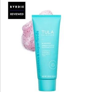 Tula deep exfoliating blackhead scrub